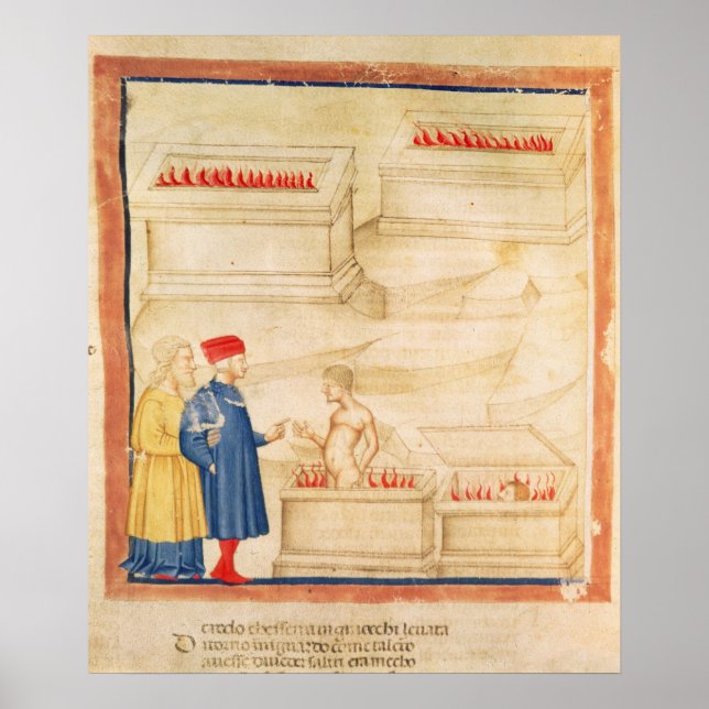 Dante and Virgil  discover Count Ugolino Poster (Front)