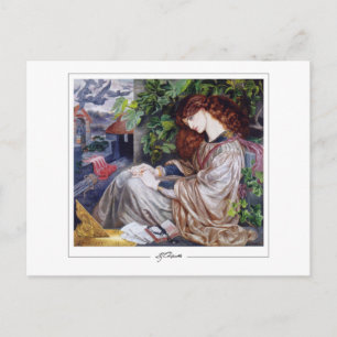 Dante Gabriel Rossetti #1 - Fine Art Postcard