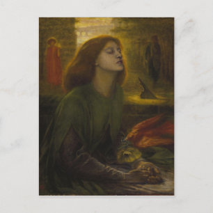 Dante Gabriel Rossetti Art Postcard
