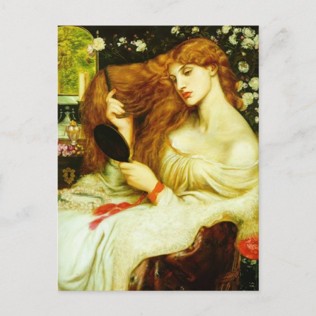Dante Gabriel Rossetti- Lady Lilith Postcard (Front)