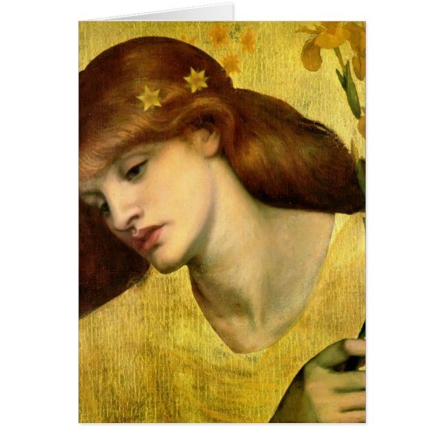 Dante Gabriel Rossetti- Sancta Lilias (Front)