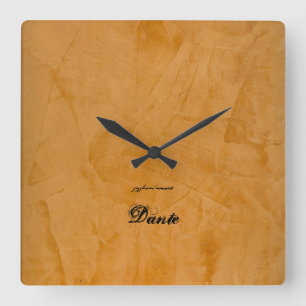 Dante Square Wall Clock