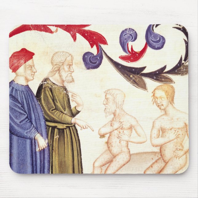 Dante, Virgil and the Plague-stricken Mouse Pad (Front)