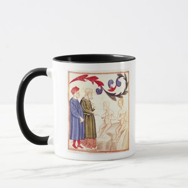 Dante, Virgil and the Plague-stricken Mug (Left)