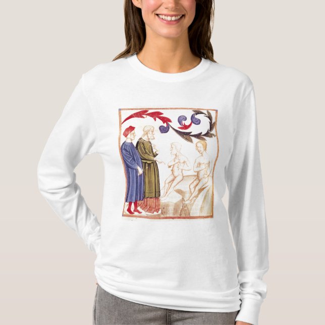 Dante, Virgil and the Plague-stricken T-Shirt (Front)