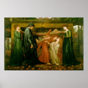 Dante's Dream At The Time Of The Death Of Beatrice Poster
