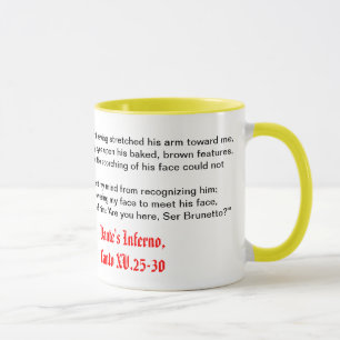 Dante's Inferno, Canto XV Mug