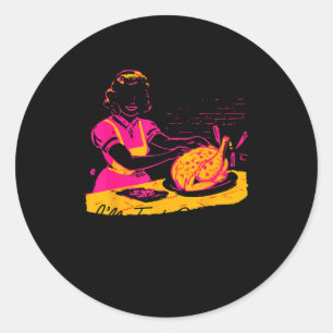 Dantess Fashion Vnw88 Sure I'll Just Cook For All  Classic Round Sticker