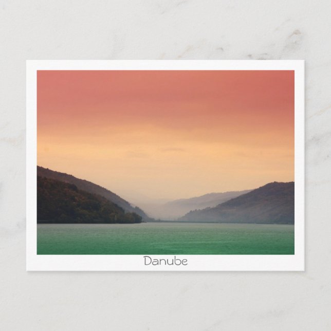 Danube River Postcard (Front)