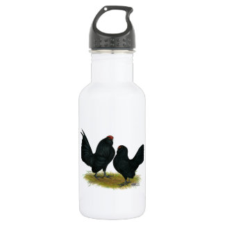 D'Anvers Black Bantams 532 Ml Water Bottle
