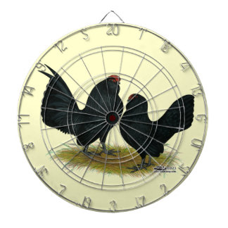 D'Anvers Black Bantams Dartboard