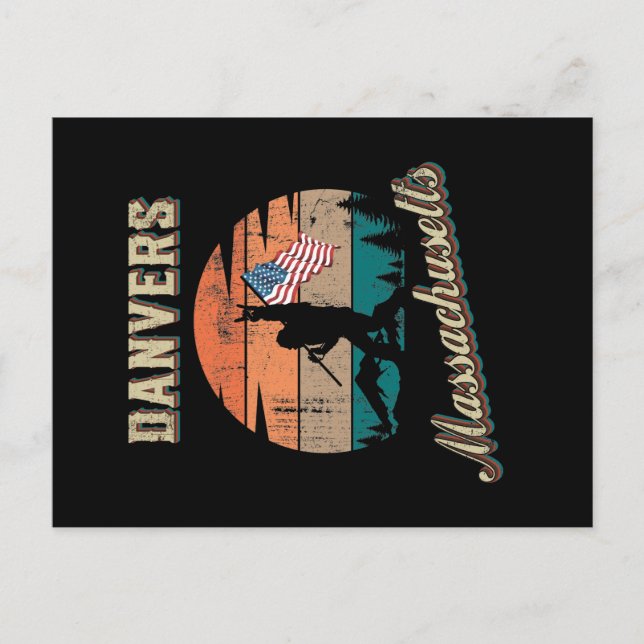 Danvers Massachusetts Postcard (Front)