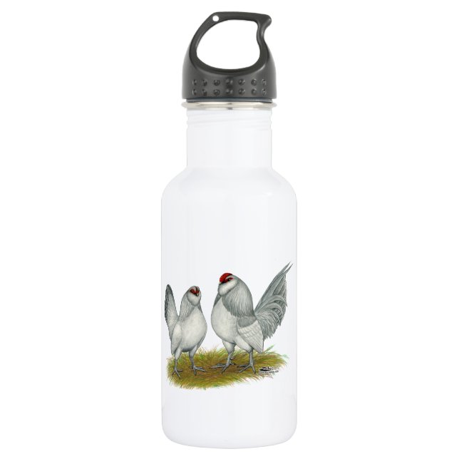 D'Anvers Self Blue Bantams 532 Ml Water Bottle (Front)