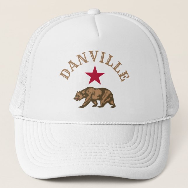 Danville, California Trucker Hat (Front)