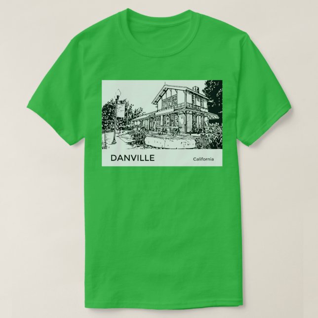 Danville California TShirt (Design Front)