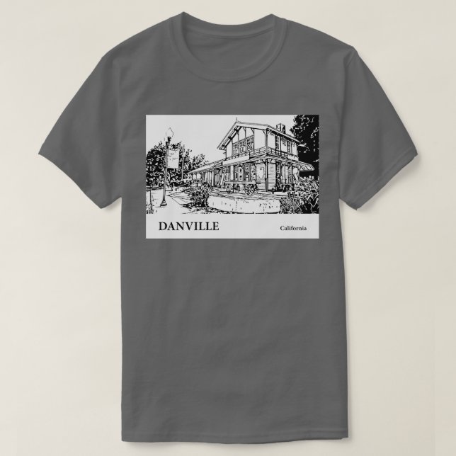 Danville California TShirt 2 (Design Front)