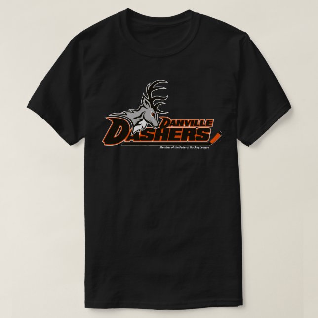 Danville Dashers Classic T Shirt (Design Front)