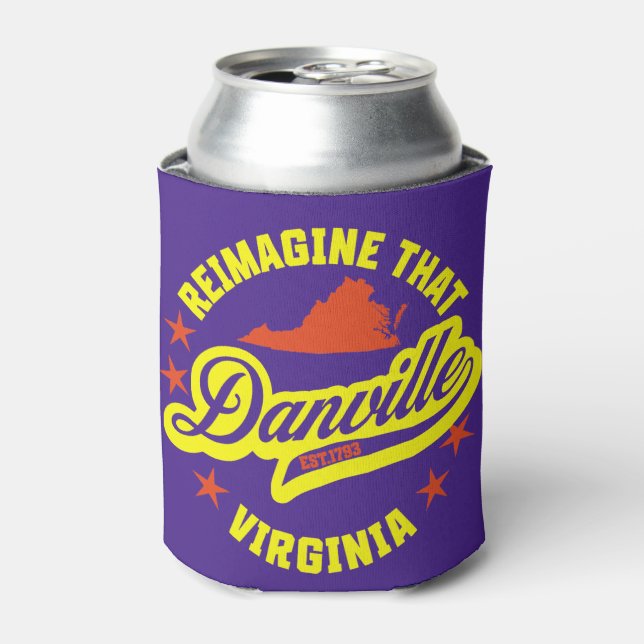 Danville, Virginia  Can Cooler (Can Front)