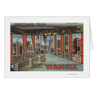 Danville, Virginia - Large Letter Scenes
