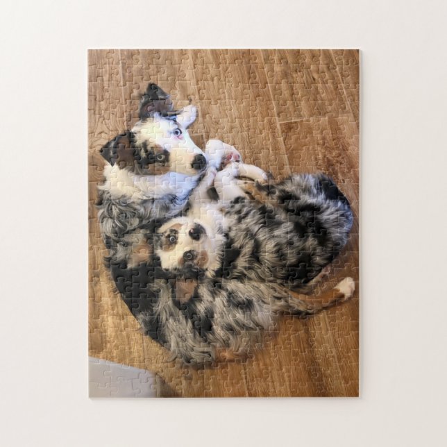 Dany and Lily Mini Aussies Puzzle (Vertical)