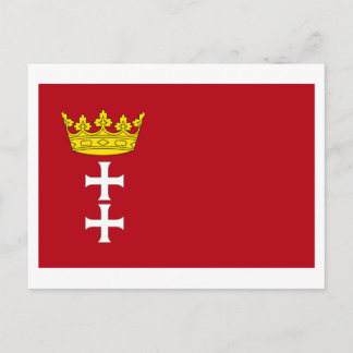 Danzig - Gdansk Flag Postcard