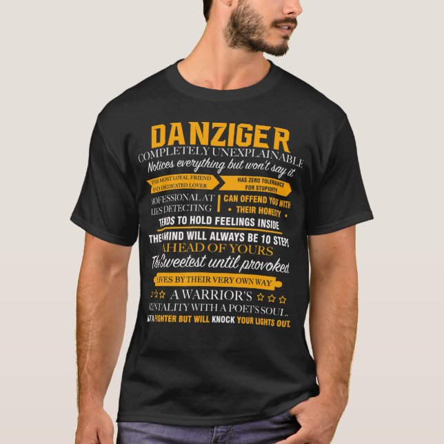 DANZIGER completely unexplainable T-Shirt (Front)