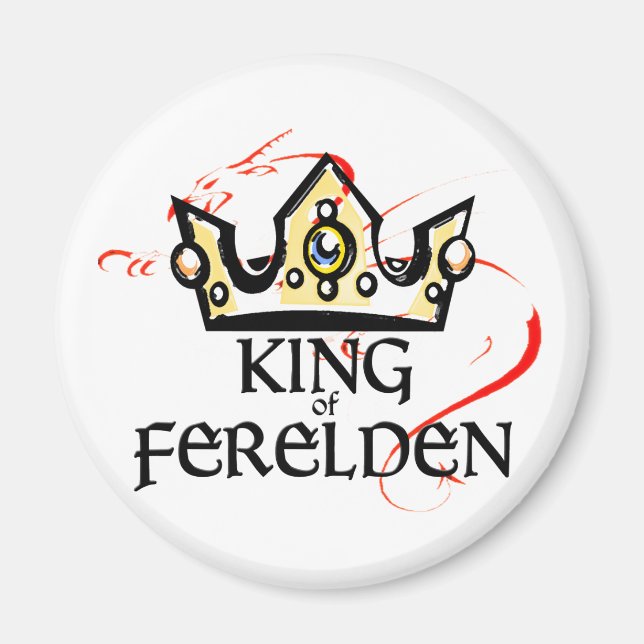 DAO - King of Ferelden - light magnet (Front)