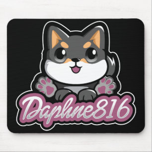 Daphne 816 Mousepad - Black