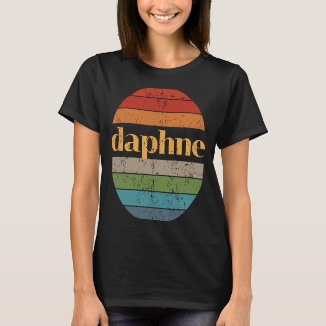 Daphne Alabama  Quality Sunset 3 Distressed T-Shirt (Front)