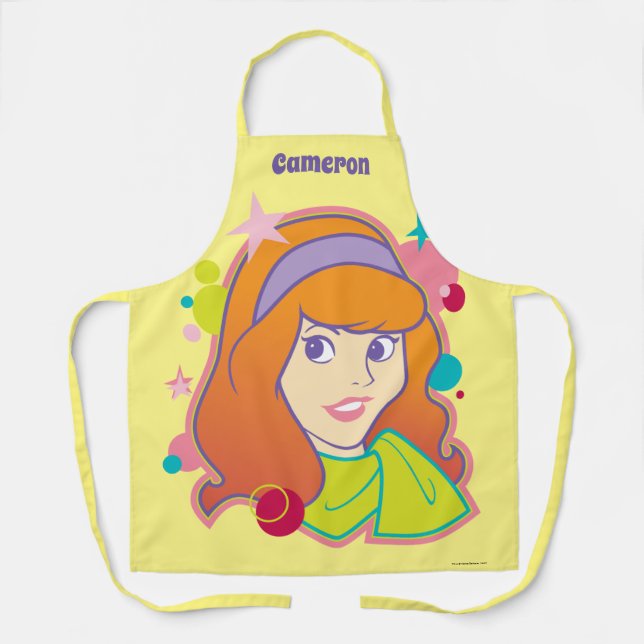 Daphne Groovy Graphic Apron (Front)