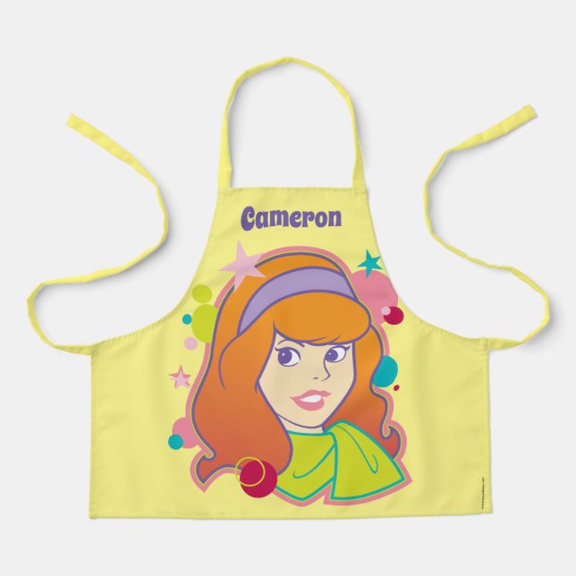 Daphne Groovy Graphic Apron (Front)