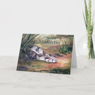 Daphne Snake Father's Day Card