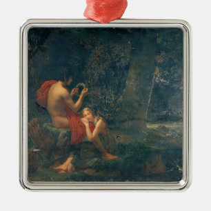 Daphnis and Chloe, 1824-25 Metal Tree Decoration