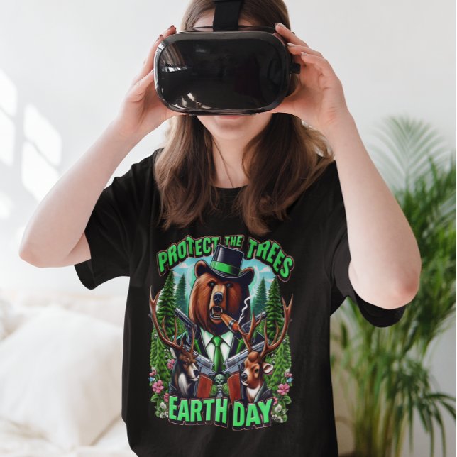 Dapper Bear With Gun T-Shirt (Creator Uploaded)