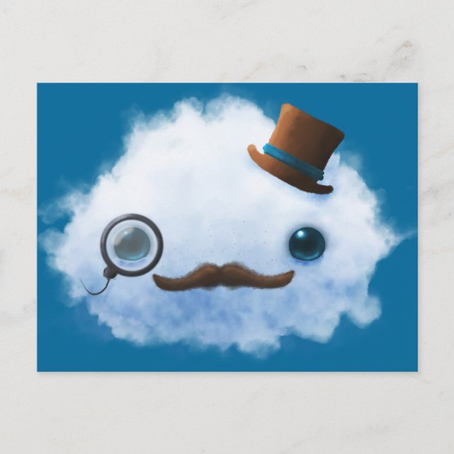 Dapper Cloud Postcard (Front)
