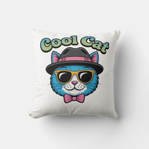 Dapper Cool Cat Cushion