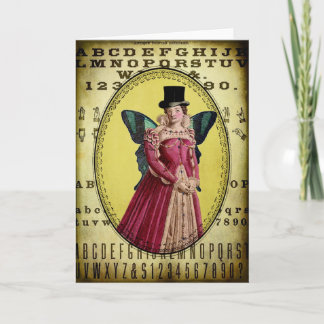 Dapper Dame Greeting Card