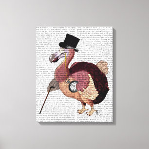 Dapper Dodo Canvas Print