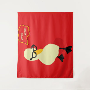 Dapper Duck Tapestry