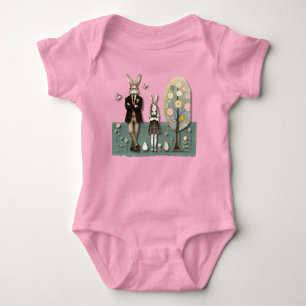 Dapper Easter Baby Body Suit Baby Bodysuit