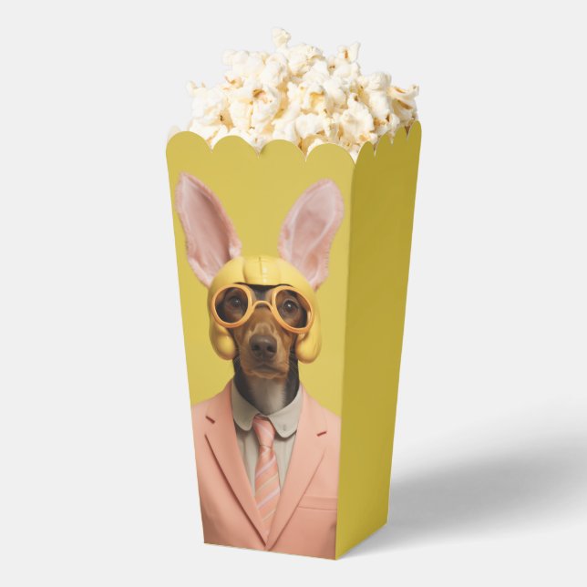 Dapper Easter Bunny Dog Favour Box (Popped)