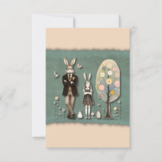 Dapper Easter Card (Front)