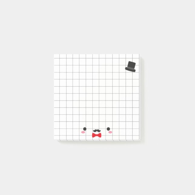 Dapper Gentleman Grid Notes (Front)