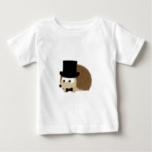 Dapper Hedgehog Baby T-Shirt