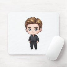 Dapper Korean Drama Male Lead Mouse Pad
