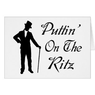 Dapper Man Puttin On The Ritz