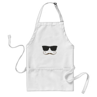 Dapper Moustache Standard Apron