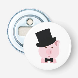 Dapper Pig Bottle Opener