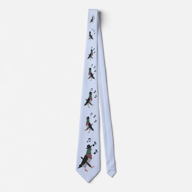 Dapper Pigeon about Town Tie (Front)