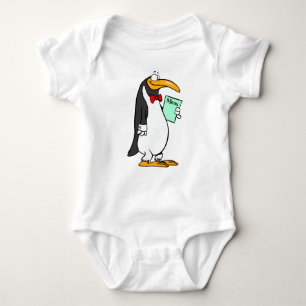 “Dapper pinguin in a Tuxedo**T-Shirt Baby Bodysuit